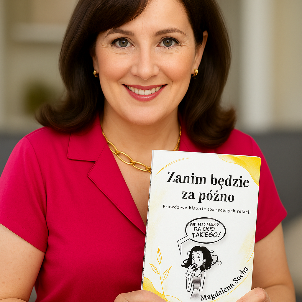 KSIĄŻKA z dedykacją „Zanim będzie za późno”  wraz z wysyłką